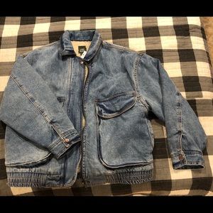 Brand New Winter Jean Jacket - Sherpa Lined